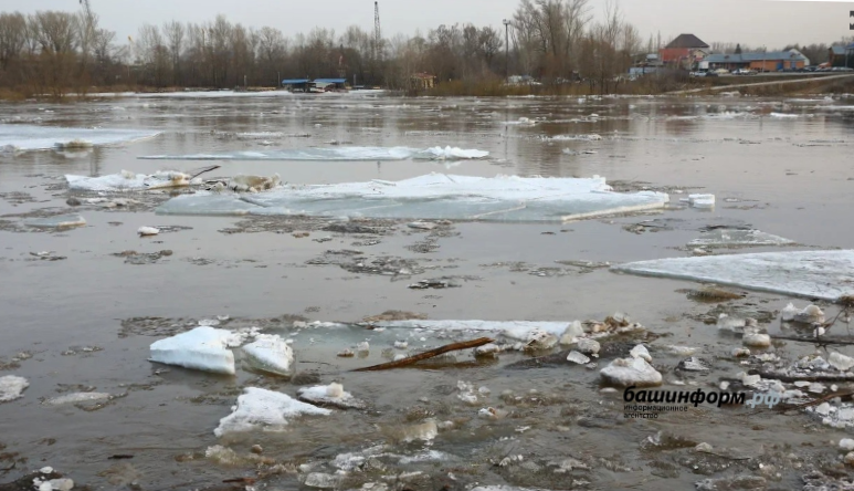 В Башкирии повышается уровень паводкоопасных рек