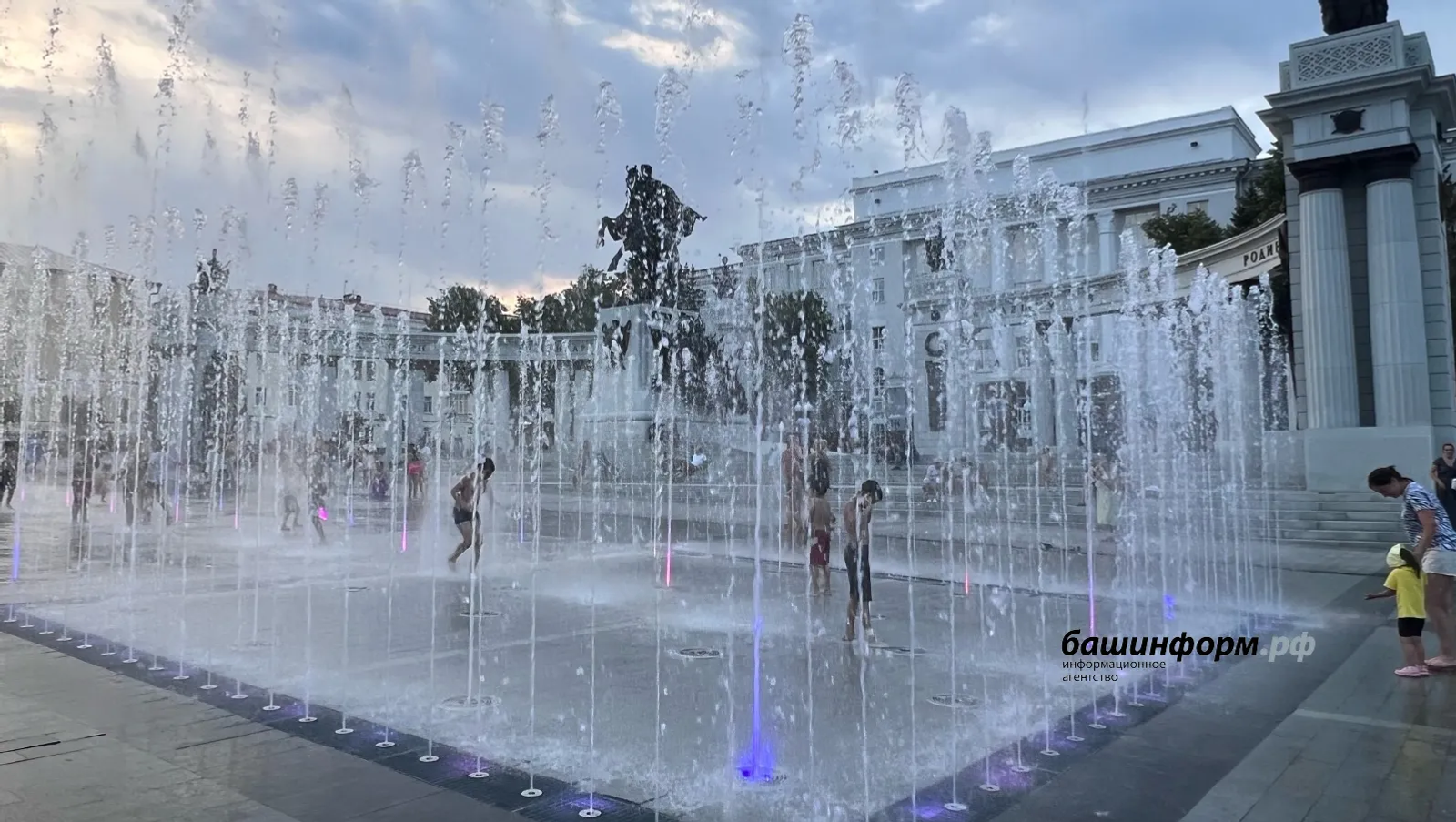В столице Башкирии 25 апреля стартует сезон фонтанов