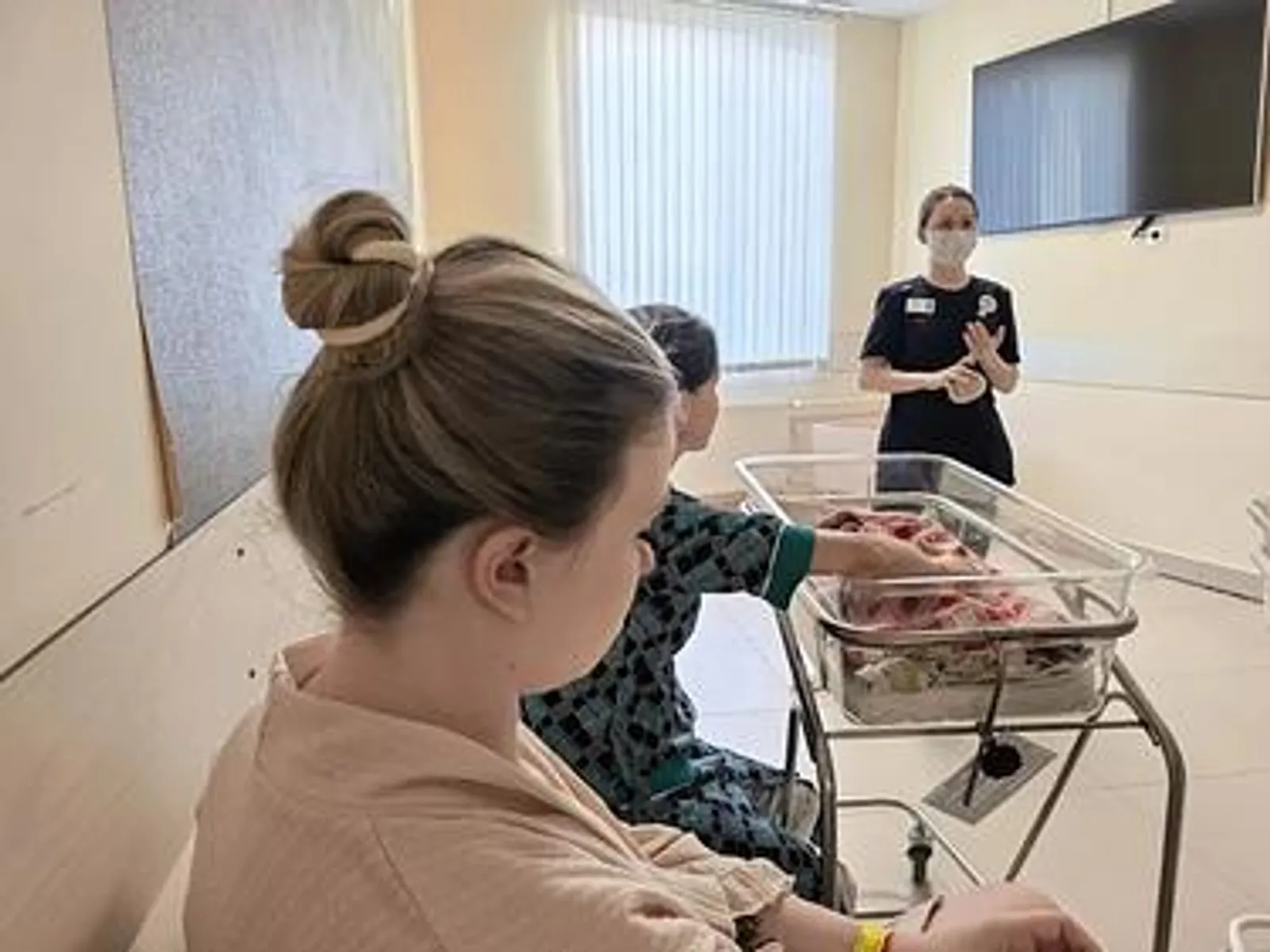 В Республиканском ПЦ проводят занятия по грудному вскармливанию