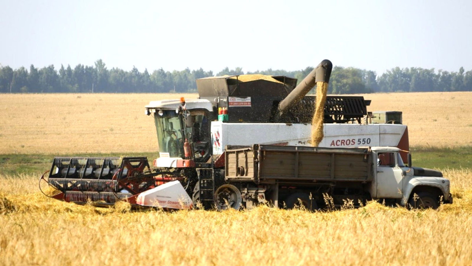 В Башкирии уборка урожая замедлилась из-за проливных дождей