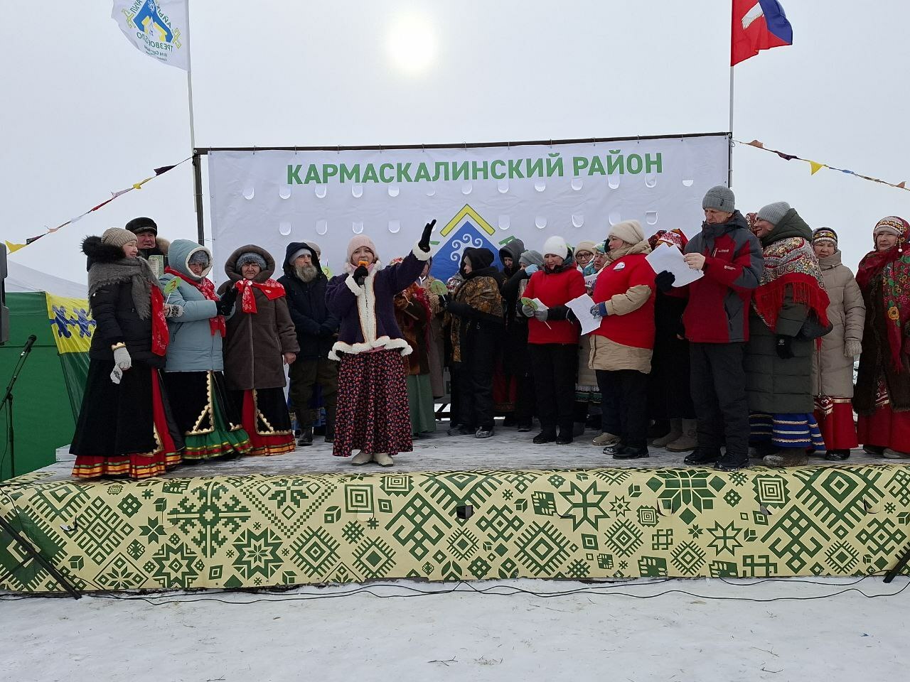 В селе Сарт-Чишма прошел межрайонный «Зимний Сабантуй»