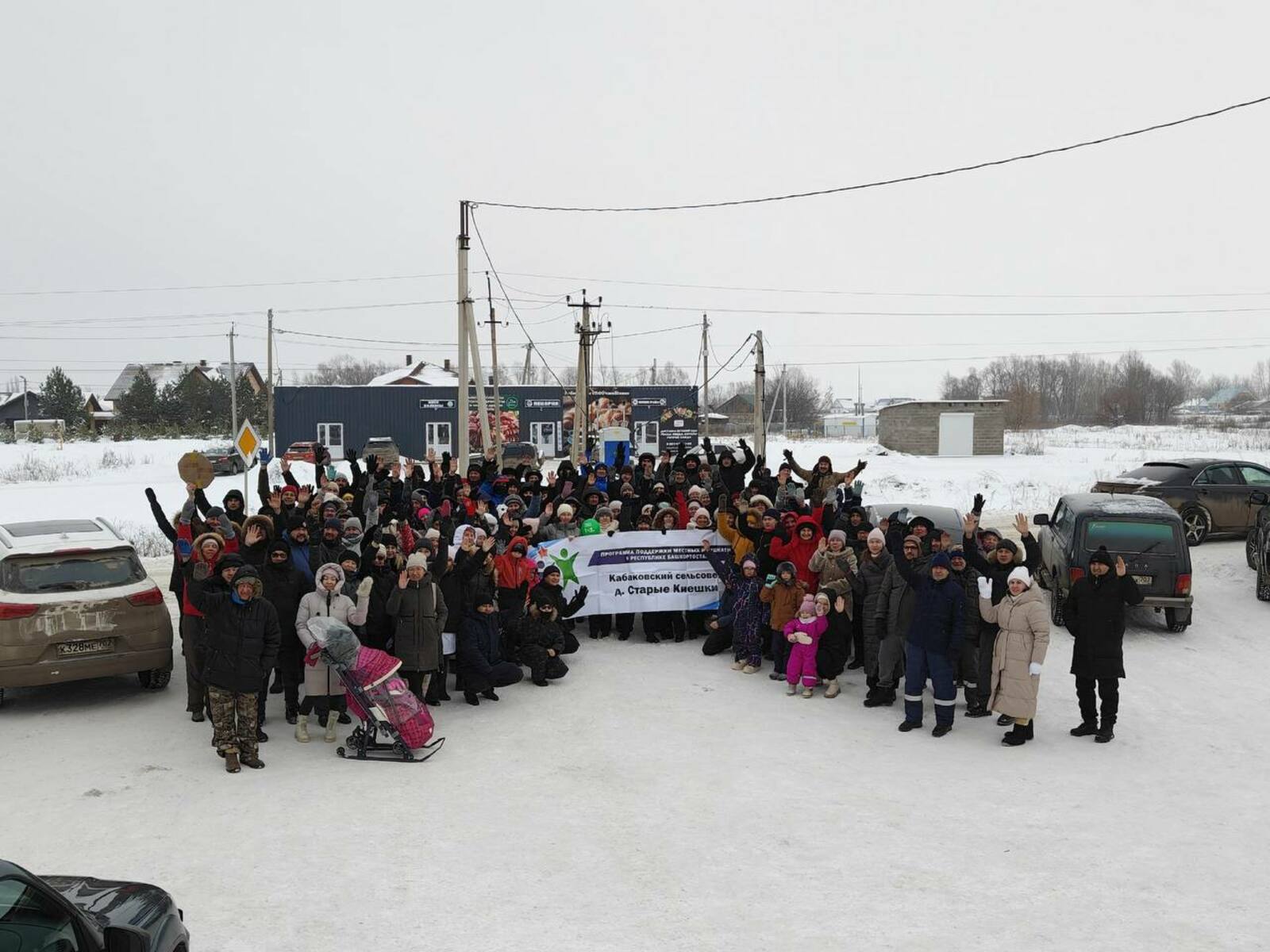 Жители деревне Старые Киешки настроены на победу в ППМИ