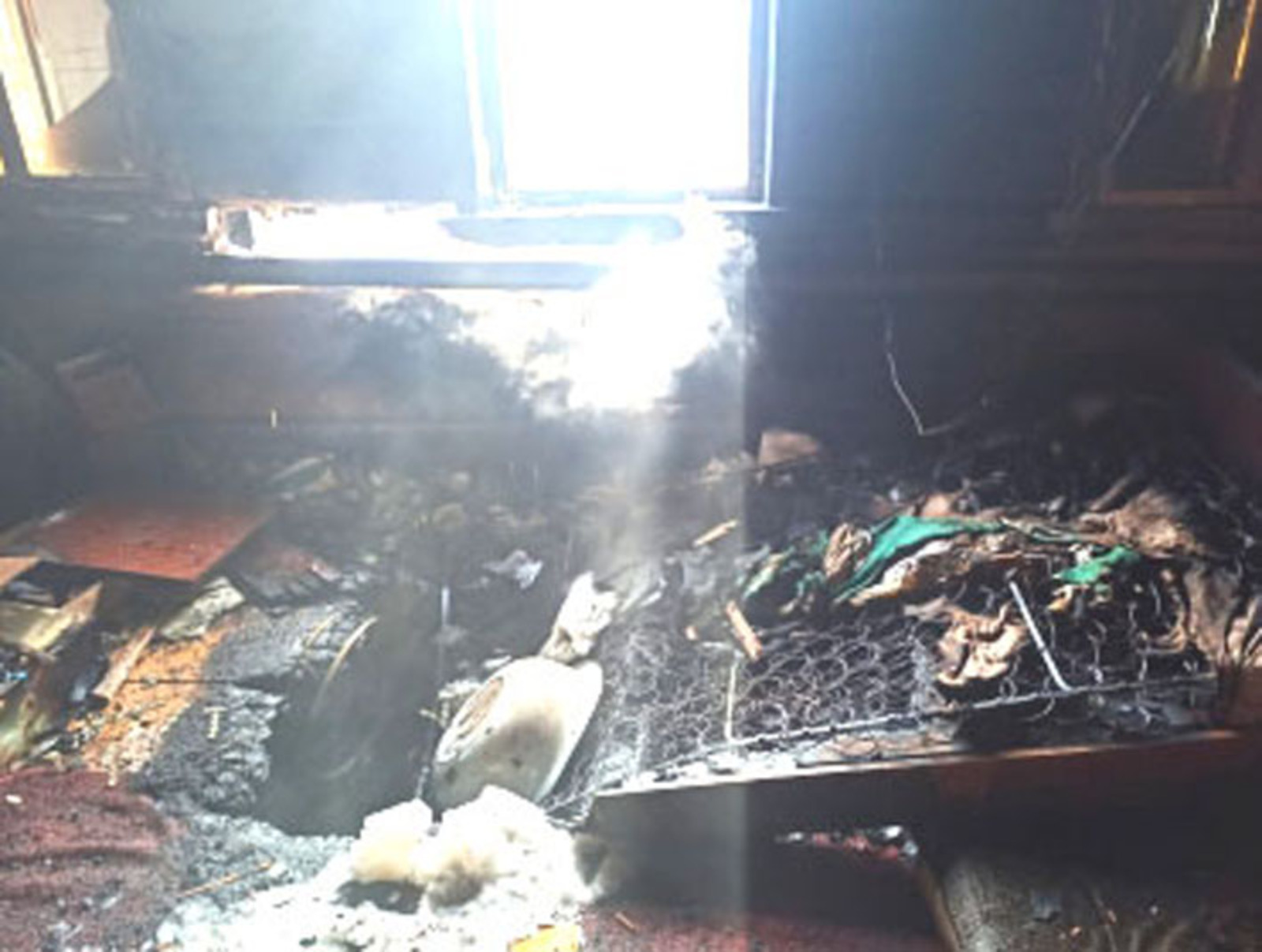 Обнаружили тело мужчины при тушении пожара в Башкирии