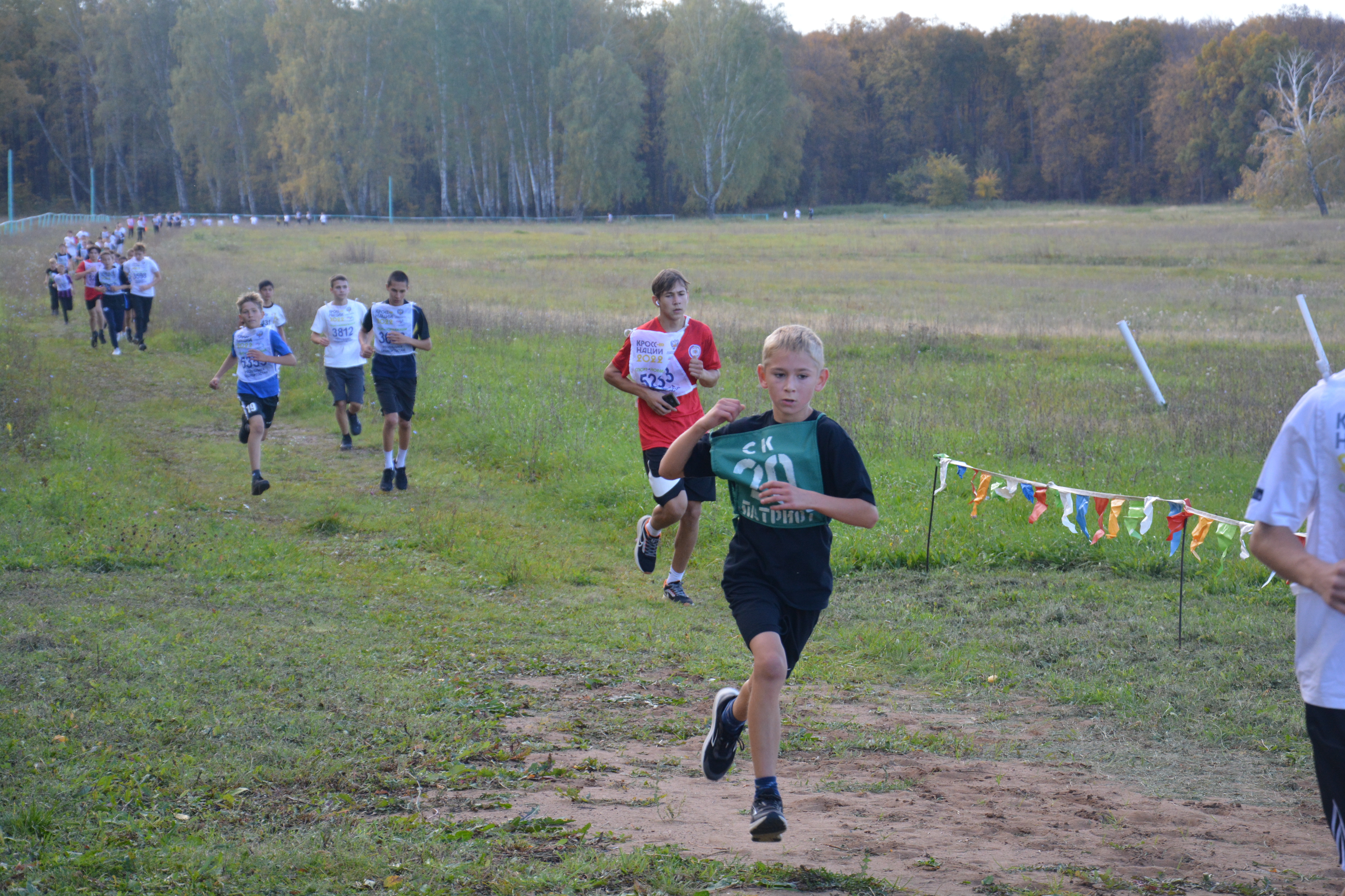 Массовый забег в Таусенгирово собрал юных спортсменов района