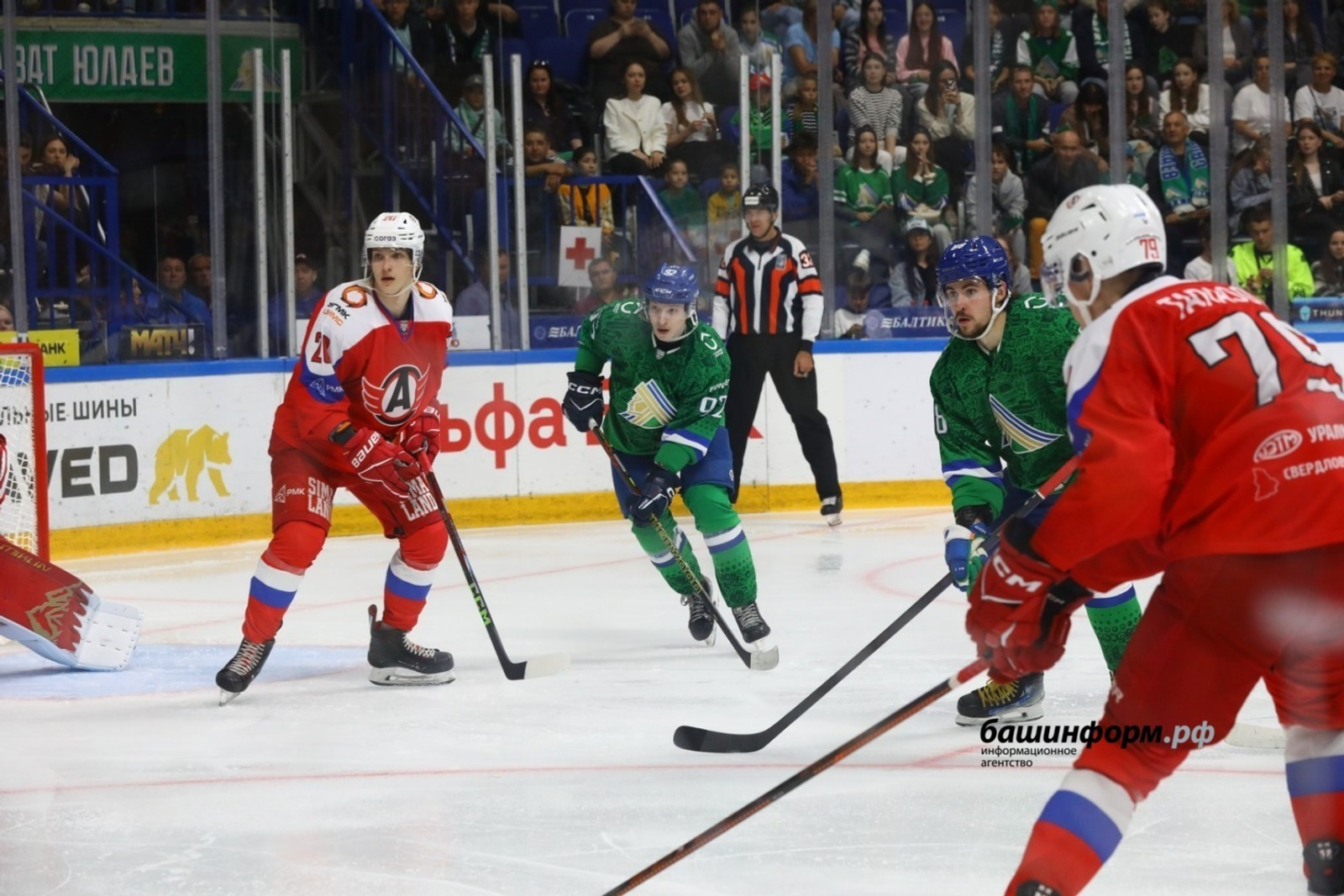 Уфимский «Салават Юлаев» проведёт стартовый домашний матч в новом сезоне