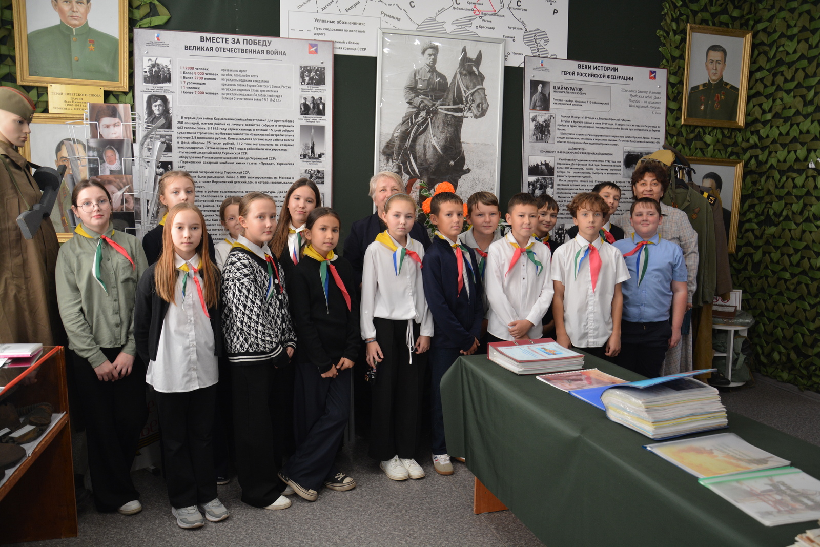 Урок мужества для учеников Улукулево