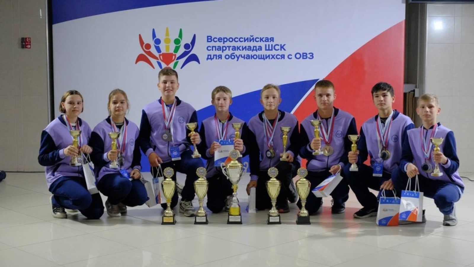 Команда Башкирии заняла 2 место во всероссийской спартакиаде школьных спортивных клубов