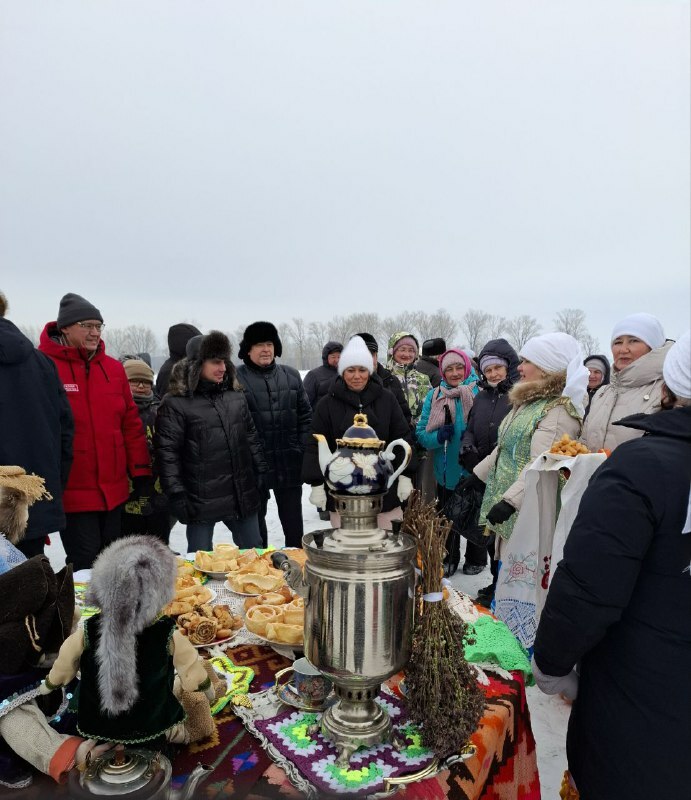 В селе Сарт-Чишма прошел межрайонный «Зимний Сабантуй»