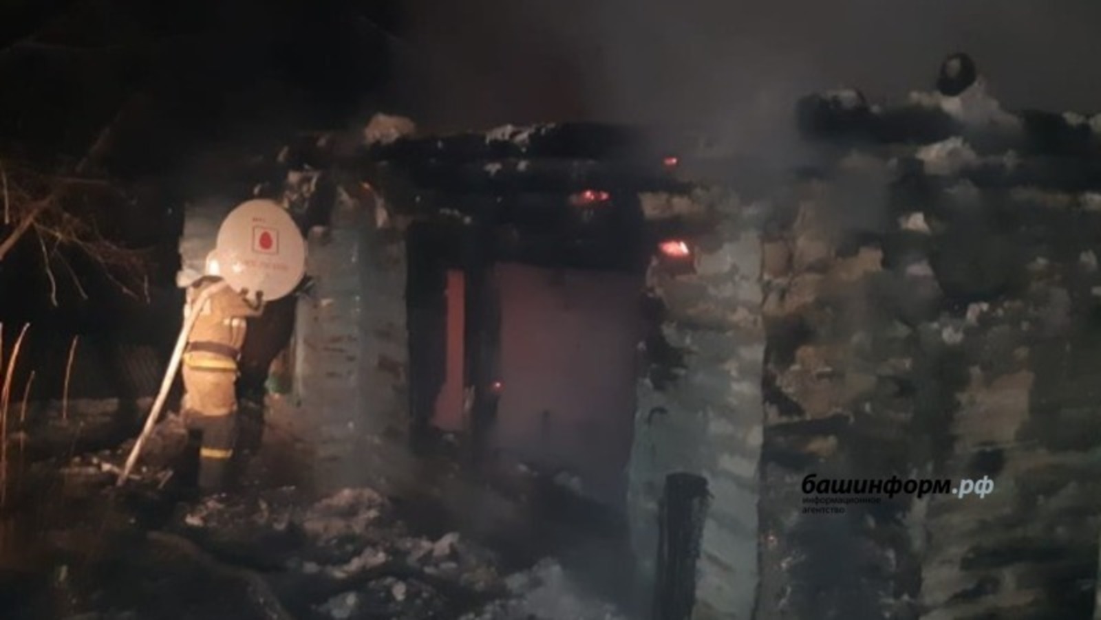 В Баймакском районе Башкирии при пожаре погибла женщина