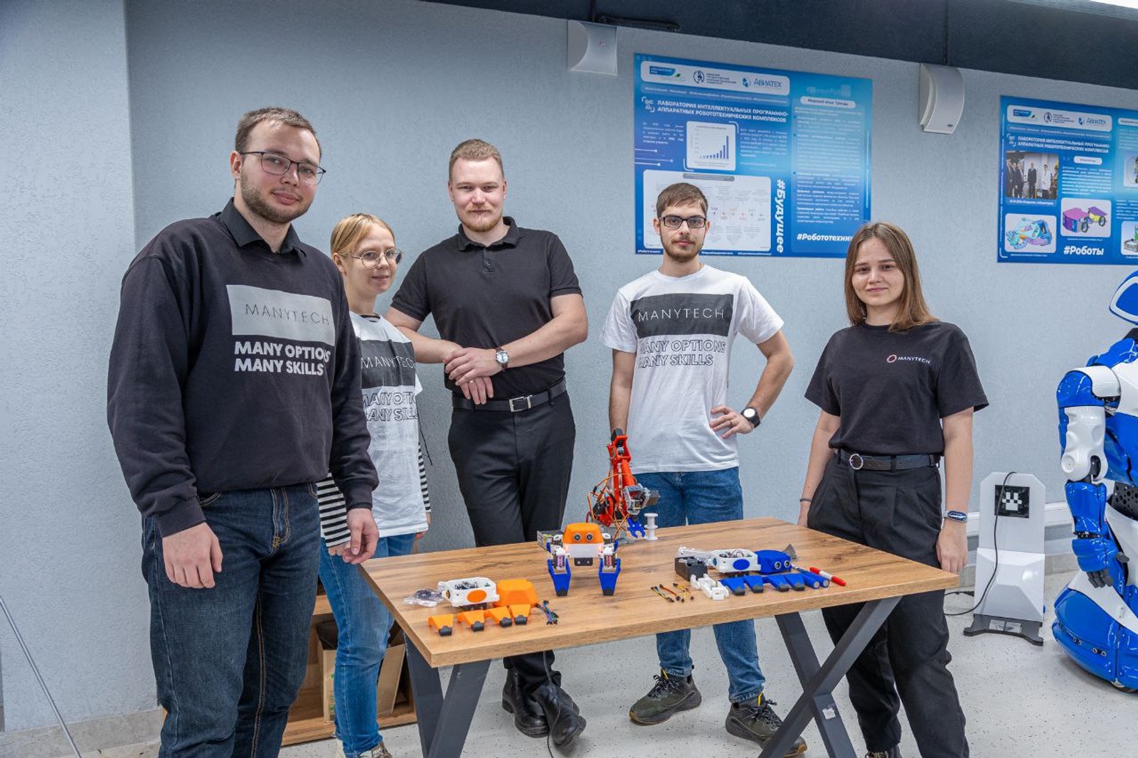 В Межвузовском кампусе разработали образовательные наборы по робототехнике