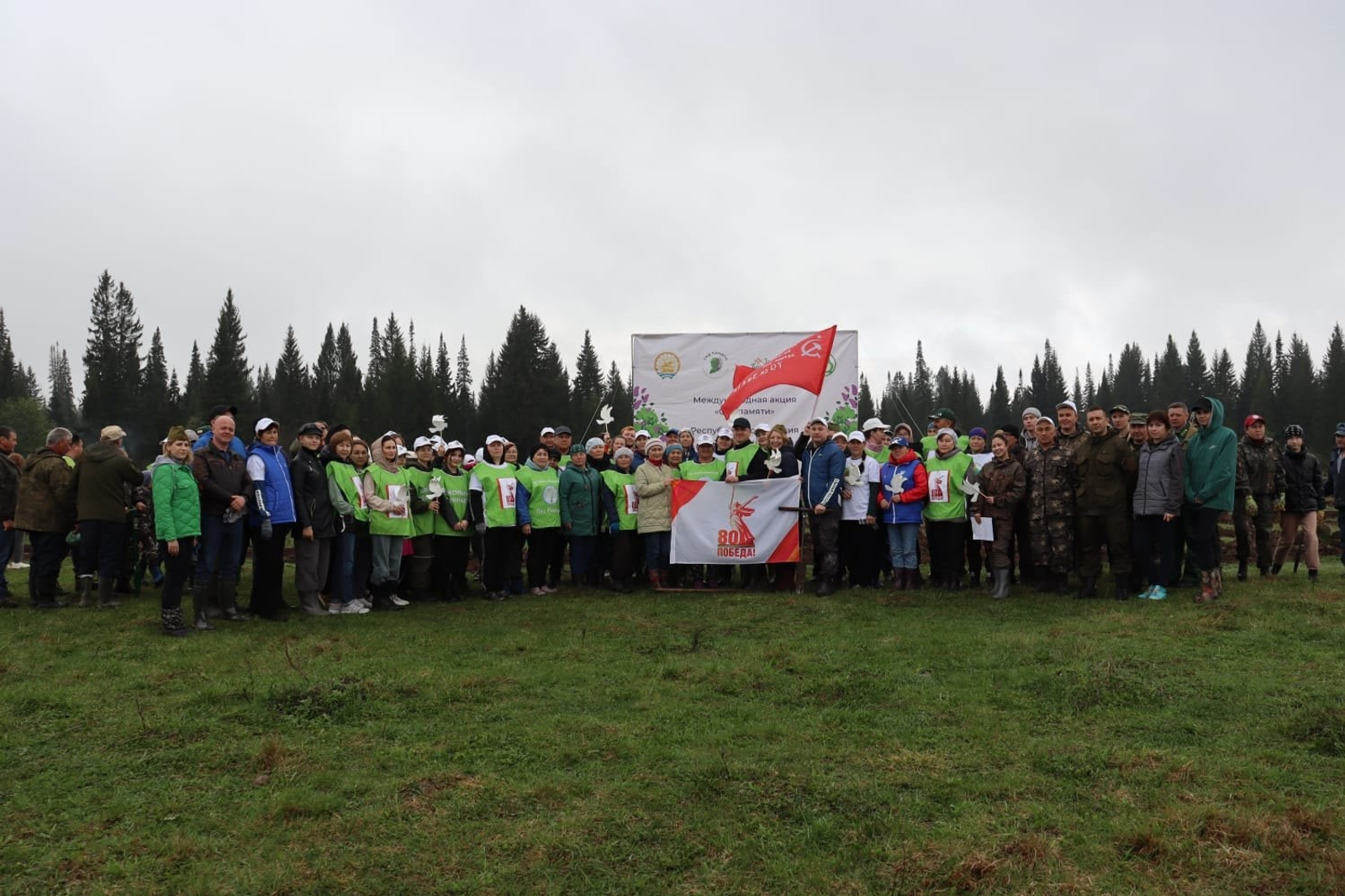 В Башкирии в рамках акции «Сад памяти» высадили более 1,8 млн деревьев