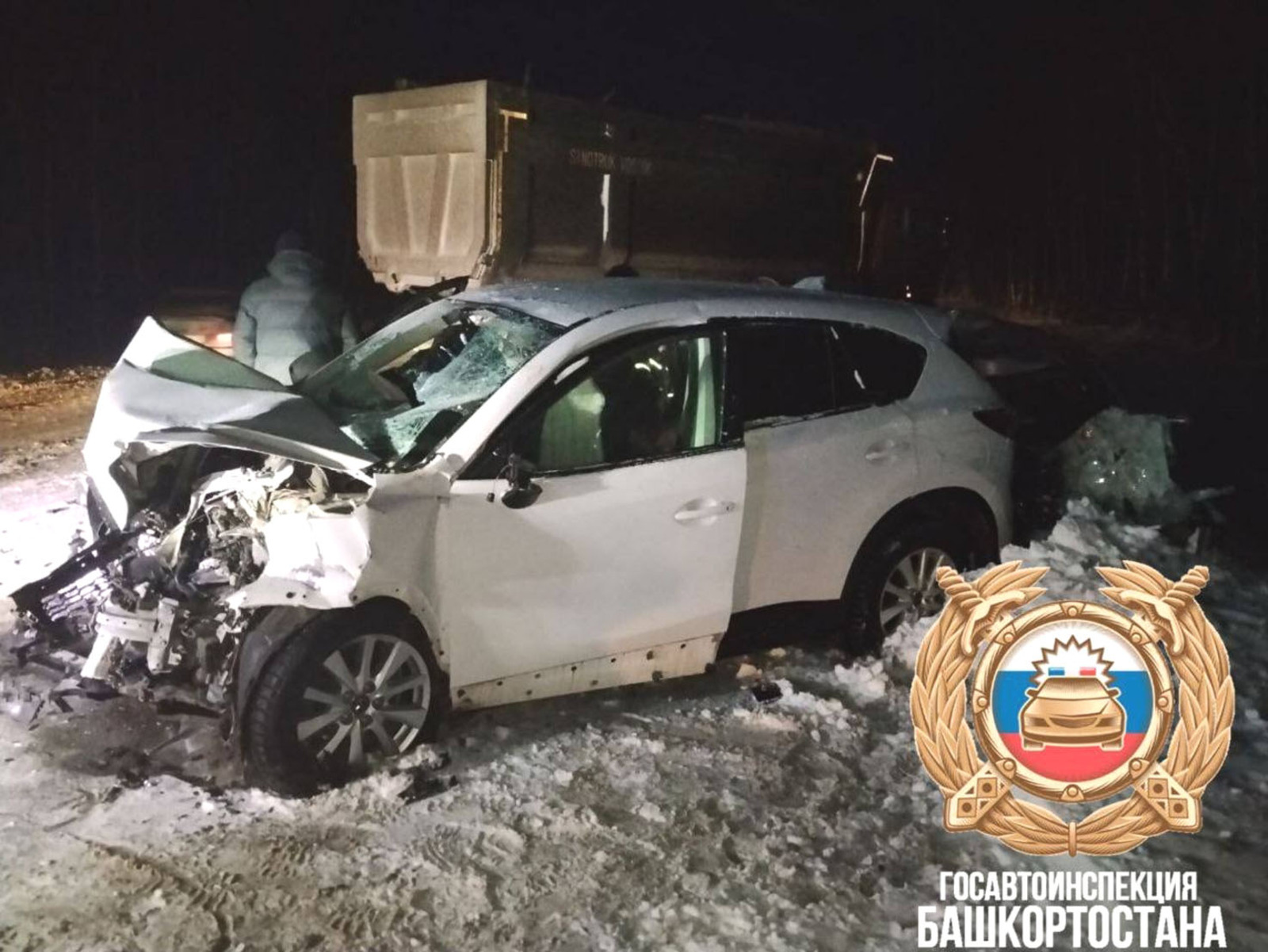 В Башкирии при ДТП трех автомобилей погибли четыре человека