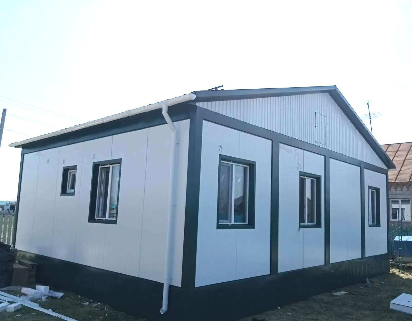 В деревне Нижний-Тюкунь Кармаскалинского района строится новый ФАП