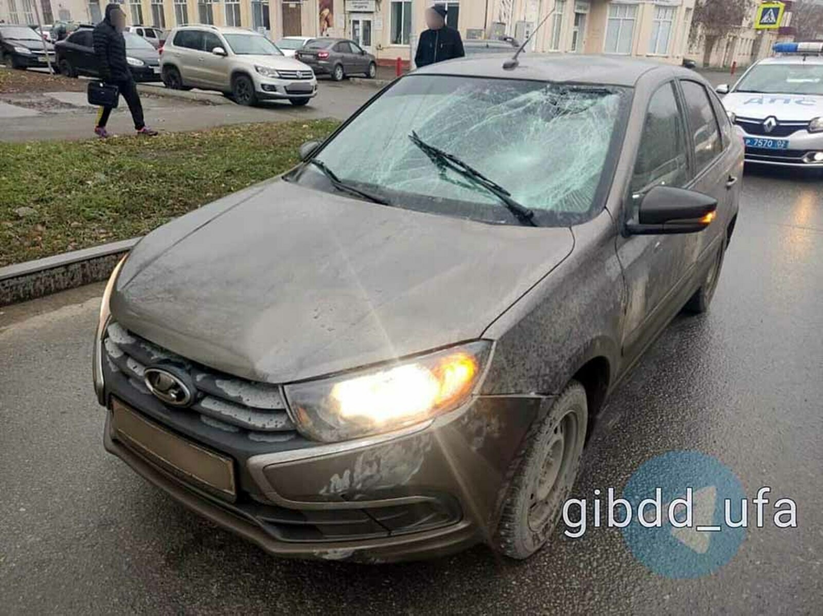 В Башкирии водитель сбил мужчину на пешеходном переходе