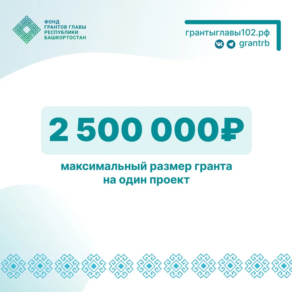 Стартовал конкурс грантов Главы Башкортостана