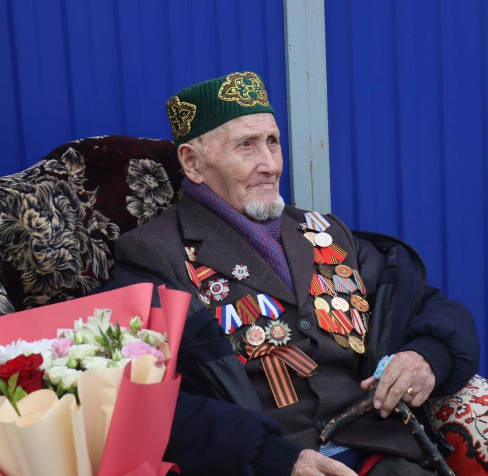 В Башкирии 100-летнему ветерану вручили орден Шаймуратова