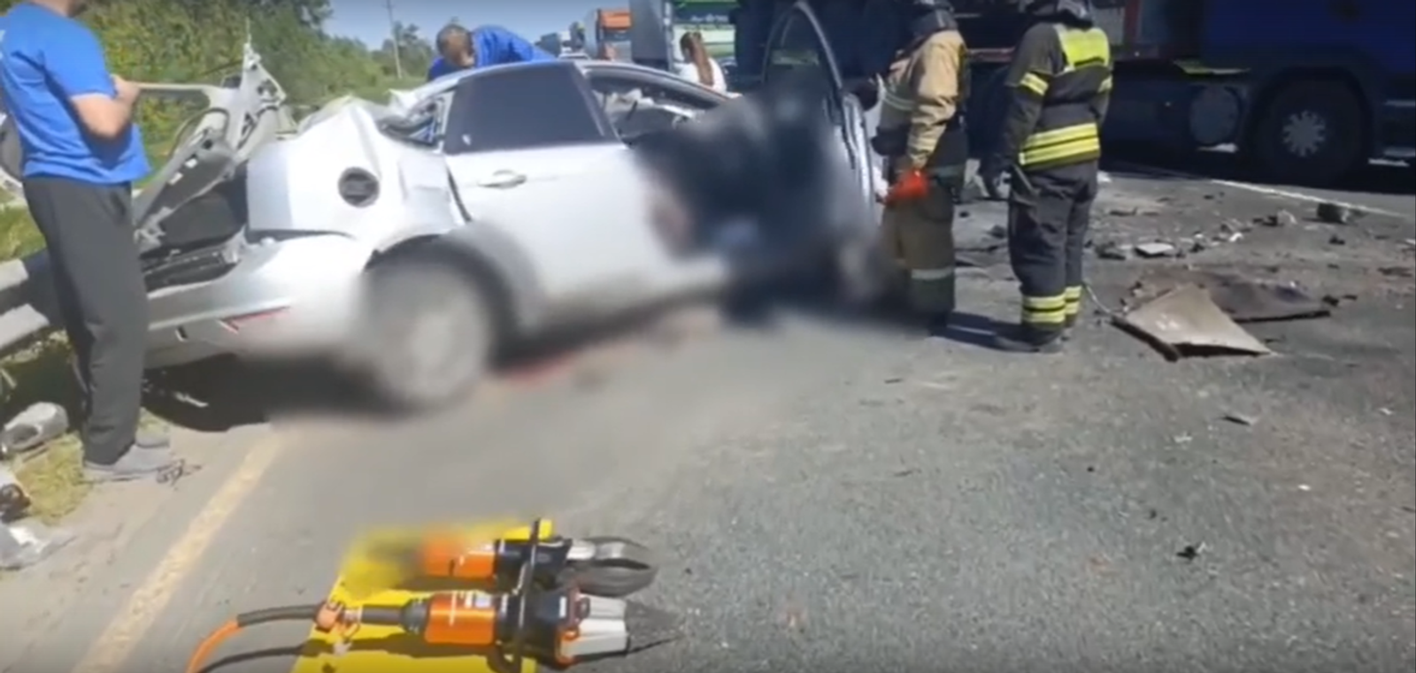 Жители Башкирии погибли в страшном ДТП в Самарской области