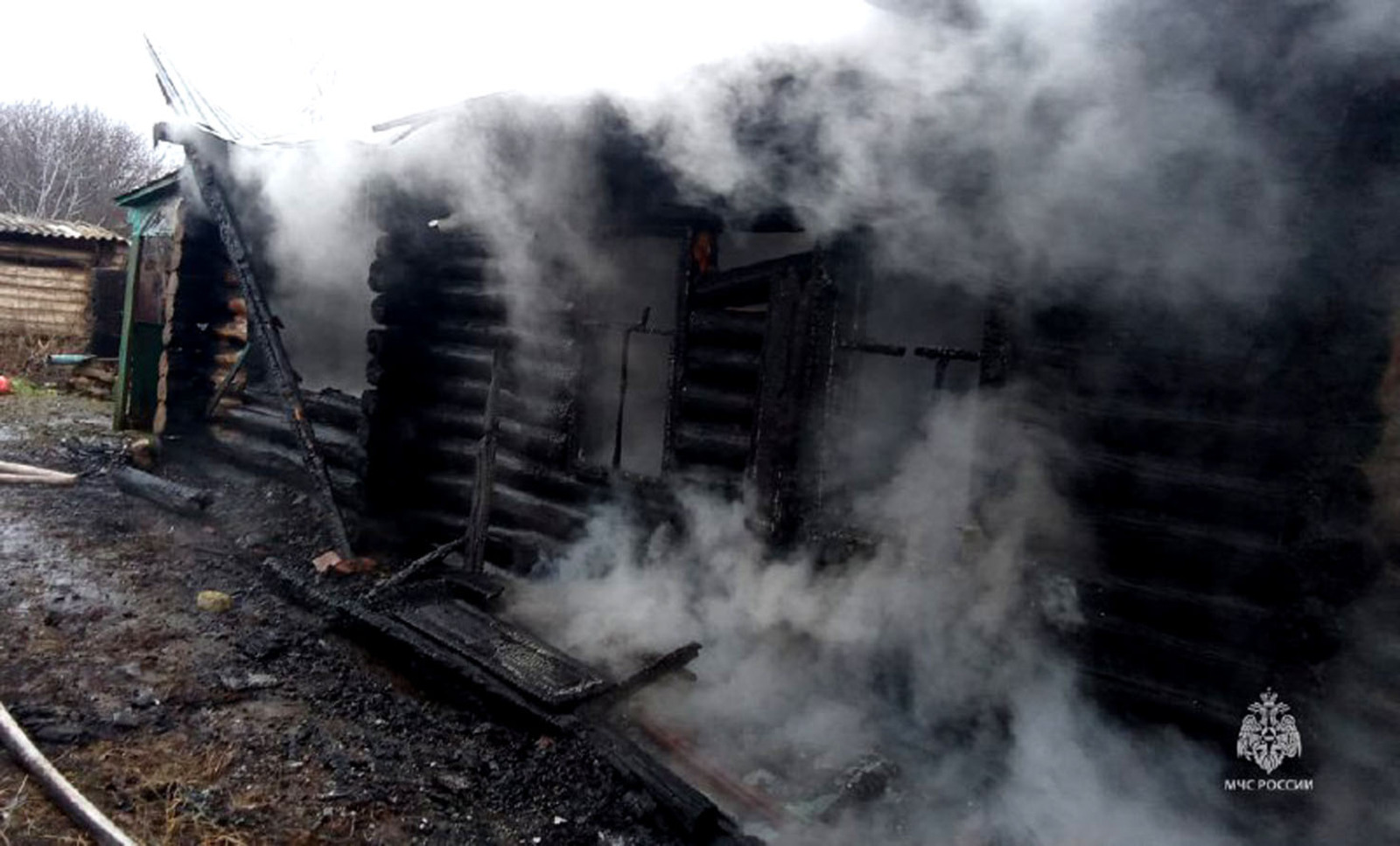 В Башкирии при тушении пожара обнаружен погибший мужчина