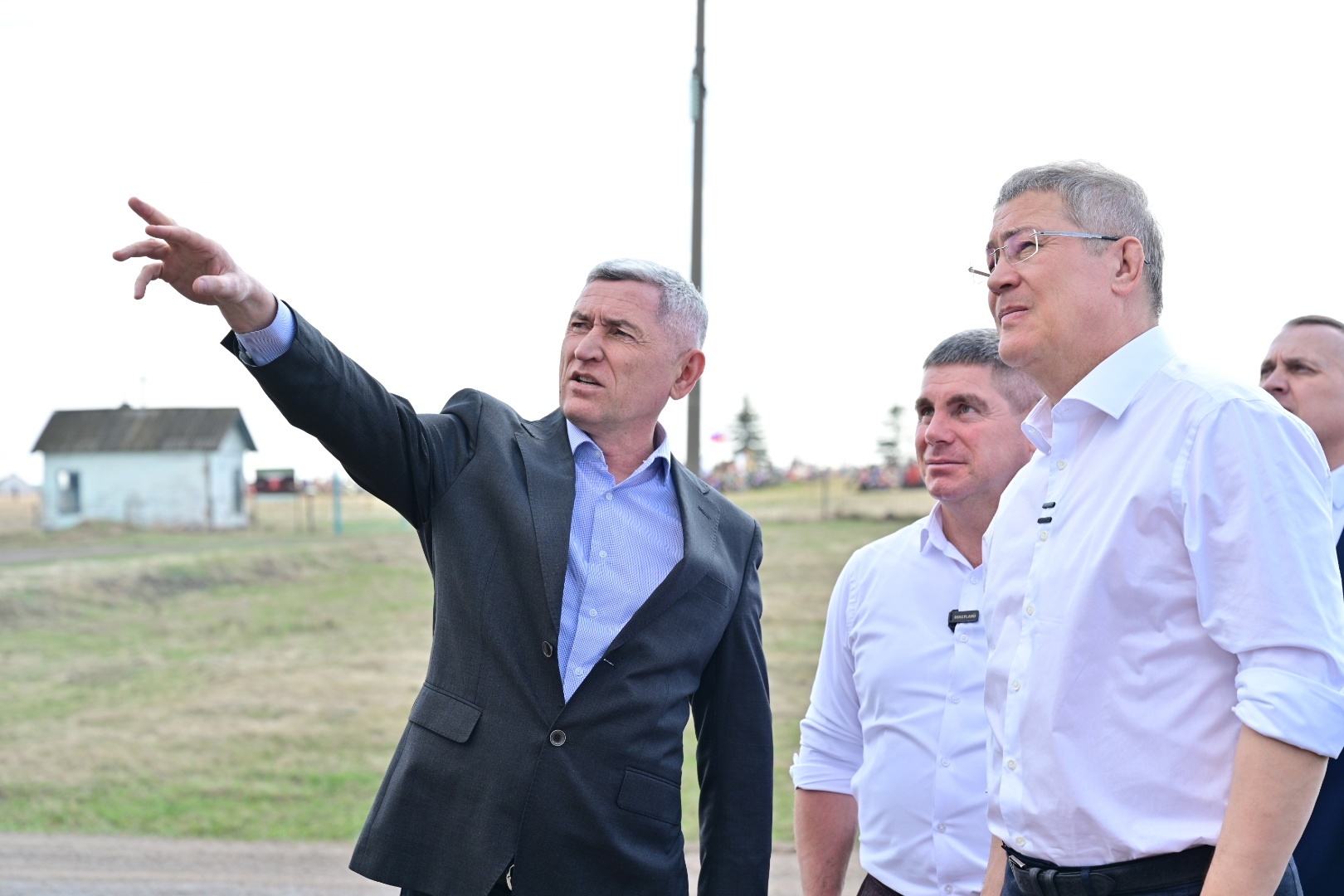 Кармаскалинский район посетил Глава Республики Башкортостан Радий Хабиров