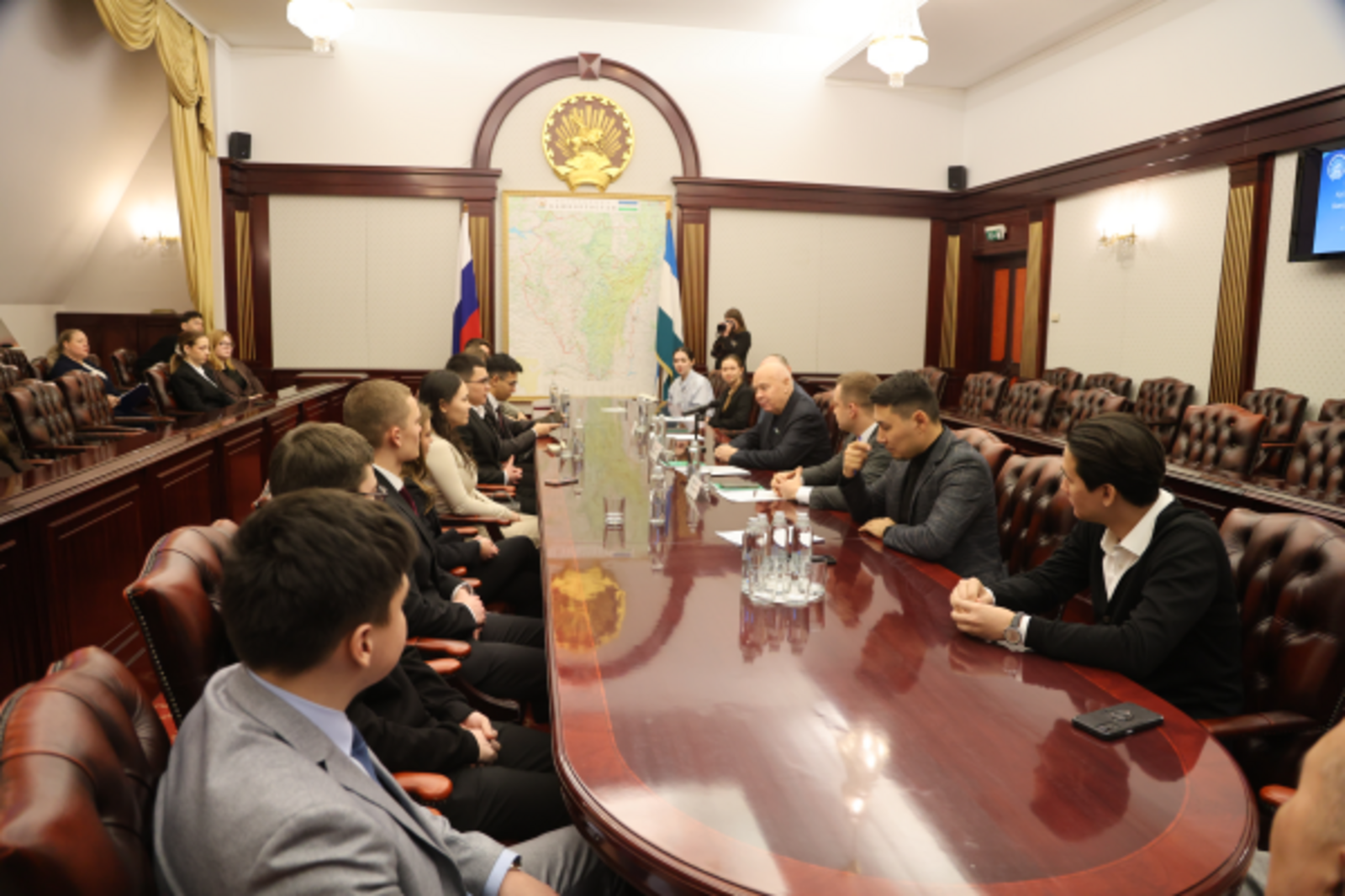 Константин Толкачев встретился со студентами московских вузов из Башкирии