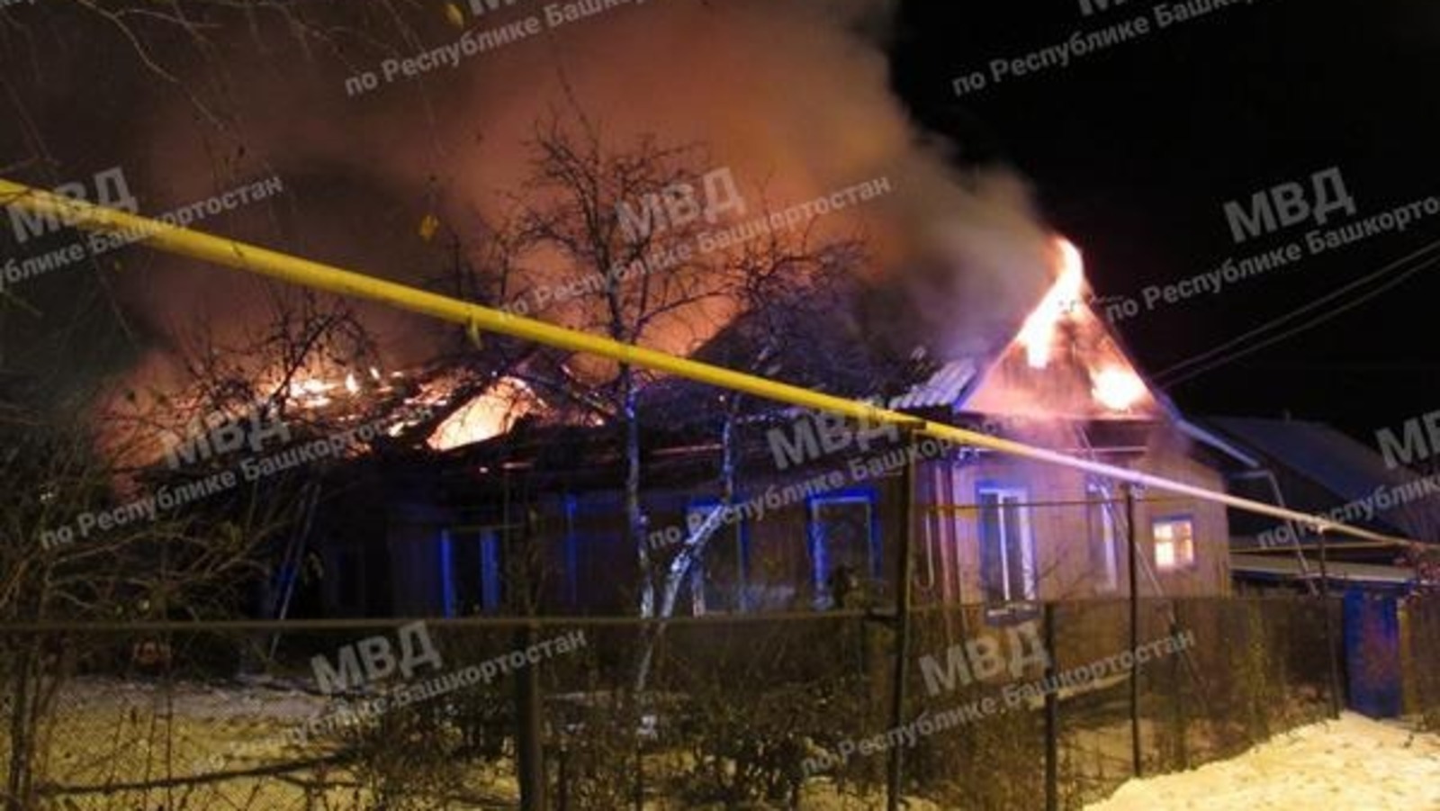 В Башкирии квартирант сжег дом вместе с женщиной-инвалидом