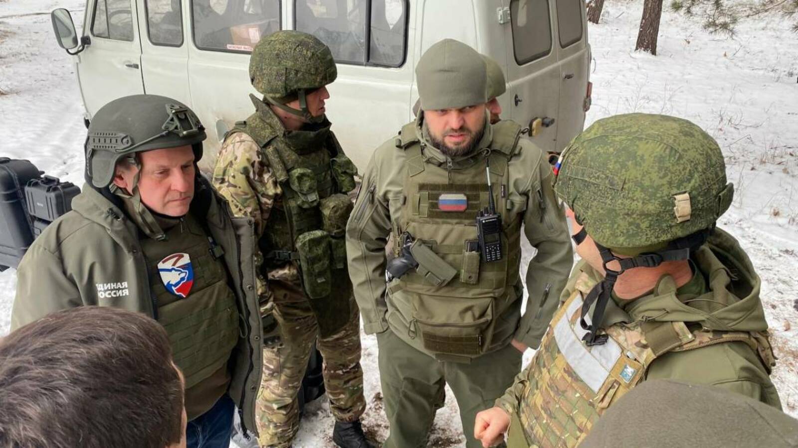 «Единая Россия» передала спецтехнику 144-й мотострелковой дивизии в ЛНР