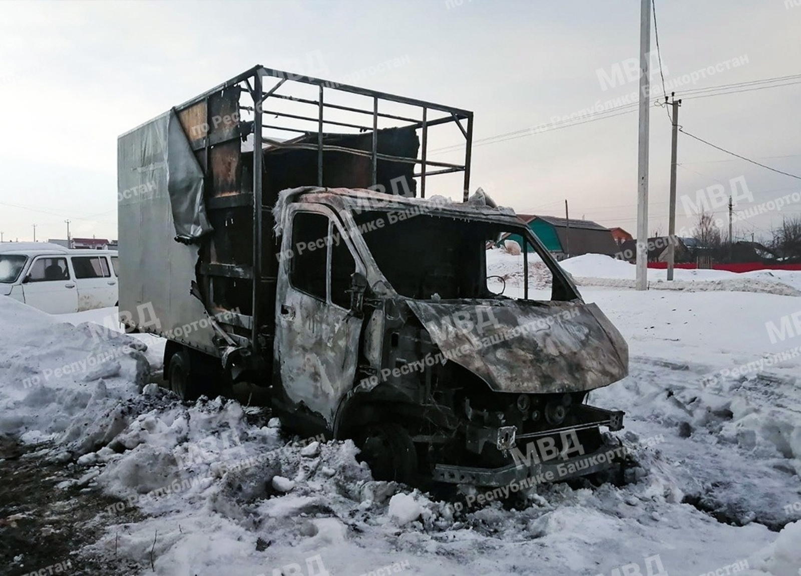 В Башкирии супруга совершила поджог грузовика из ревности